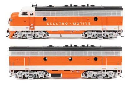 Walthers HO 910-21404 - Mainline - EMD F7 Diesel Locomotive "EMD Demo" #1950A/C (ESU Sound & DCC)