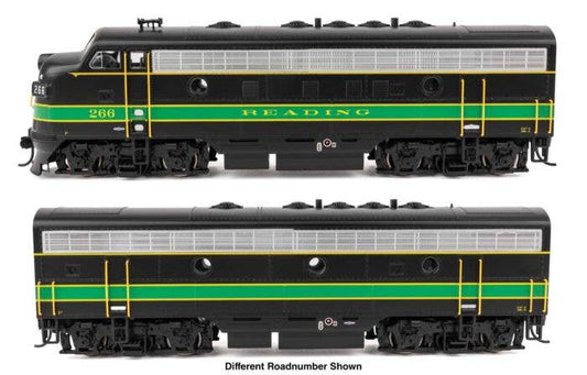 Walthers HO 910-11414 - Mainline - EMD F7 Diesel Locomotive "Reading" #267A/B (Standard DC)