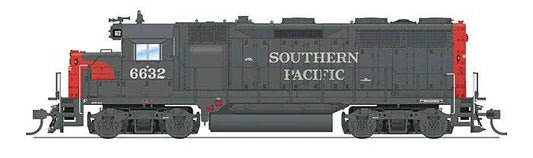 Broadway Limited Imports HO 8931 - EMD GP35 Low Nose Diesel Locomotive "Southern Pacific" #6632 (grey, red, Roadnumber on Nose) w/DCC/Paragon4Sound