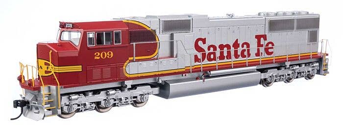Walthers HO 910-21002 - Mainline - SD75M Diesel Locomotive "Atchison, Topeka & Santa Fe" #209 (w/DCC/Sound)