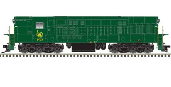 Atlas HO 10004132 - Master - Gold - FM H-24-66 Trainmaster Diesel Locomotive "Jersey Central" #2405 (Phase 1B)