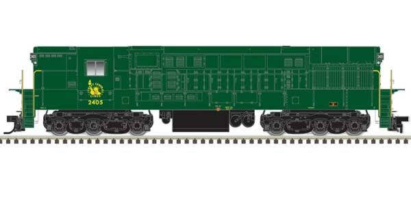 Atlas HO 10004133 - Master - Gold - FM H-24-66 Trainmaster Diesel Locomotive "Jersey Central" #2407 (Phase 1B)