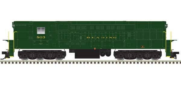 Atlas HO 10004134 - Master - Gold - FM H-24-66 Trainmaster Diesel Locomotive "Reading" #803 (Phase 1B)