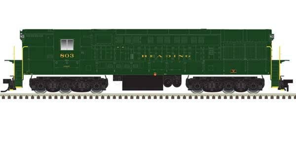 Atlas HO 10004135 - Master - Gold - FM H-24-66 Trainmaster Diesel Locomotive "Reading" #804 (Phase 1B)