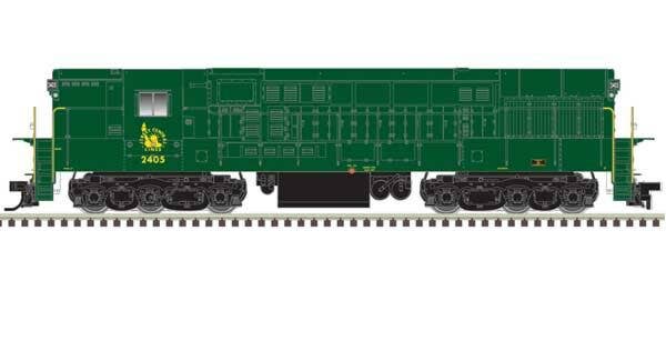 Atlas HO 10004111 - Master - Silver - FM H-24-66 Trainmaster Diesel Locomotive "Jersey Central" #2405 (Phase 1B)