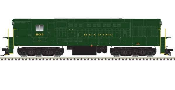 Atlas HO 10004113 - Master - Silver - FM H-24-66 Trainmaster Diesel Locomotive "Reading" #803 (Phase 1B)