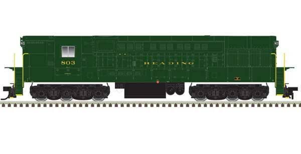 Atlas HO 10004114 - Master - Silver - FM H-24-66 Trainmaster Diesel Locomotive "Reading" #804 (Phase 1B)