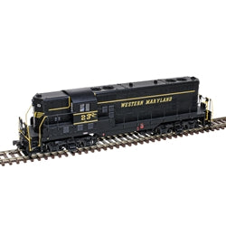 Atlas HO 10003961 - Classic - Gold - GP7 Diesel Locomotive "Western Maryland" #21 (w/DCC/ESU Sound) black/yellow