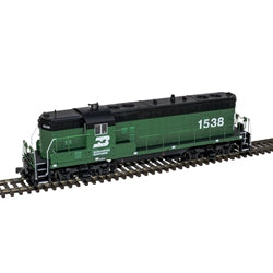 Atlas HO 10003964 - Classic - Gold - GP7 Diesel Locomotive "Burlington Northern" #1554 (w/DCC/ESU Sound) Cascade green, black
