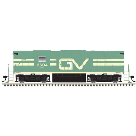 Atlas HO 10 004 523 - Classic - Silver Model - ALCo RS-11 Diesel Locomotive "Genessee Valley" #3604