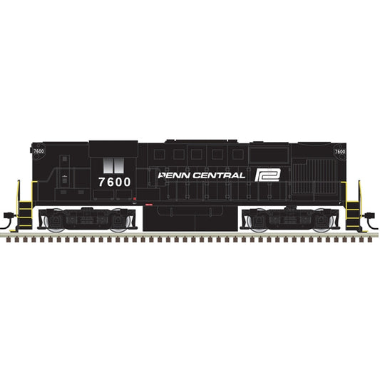 Atlas HO 10 004 532 -  Classic - Silver Model - ALCo RS-11 Diesel Locomotive "Penn Central" #7600