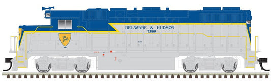 Atlas HO 10004557 - Trainman® GP38-2 Locomotive - 'Delaware & Hudson ' - Silver Model - Sound Ready - #7309