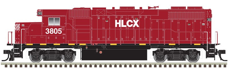 Atlas HO 10004561 - Trainman® GP38-2 Locomotive - 'HLCX' - Silver Model - Sound Ready - #3805