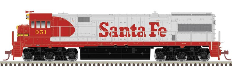 Atlas HO 10004600 - Master - Silver Model - U28CG Diesel Locomotive "Santa Fe " #350 (Early Passenger)