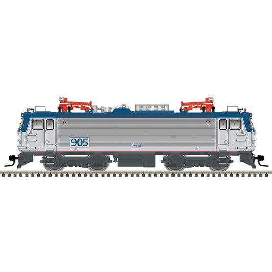 Atlas HO 10004633 - Master - Silver Model - AEM-7 Diesel Locomotive "Amtrak Phase V" #905 (no Travelmark)