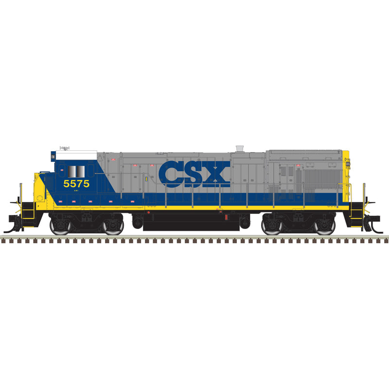 Atlas HO 10 004 722 - Master HO B23/30-7 Locomotive-CSX (YN2) Road Number 5575-Gold Model with ESU Sound