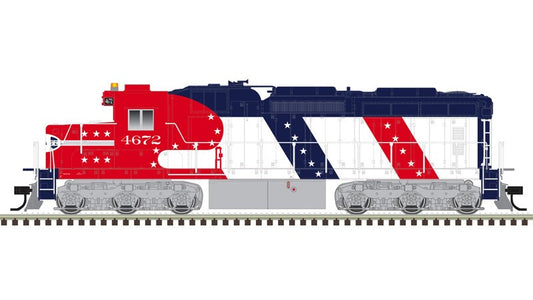 Atlas HO 10005081  - Master - Gold - SD-26 Diesel Locomotive "Santa Fe" #4672  (Bicentennial)