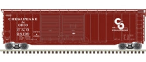 Atlas HO 20006574 - Master - 50' Postwar Double Door Boxcar "Chesapeake & Ohio" #28138