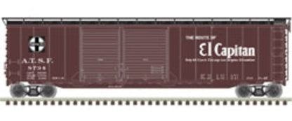 Atlas HO 20006590 - Master - 50' Postwar Double Door Boxcar "Santa Fe" #8666 (El Capitan)