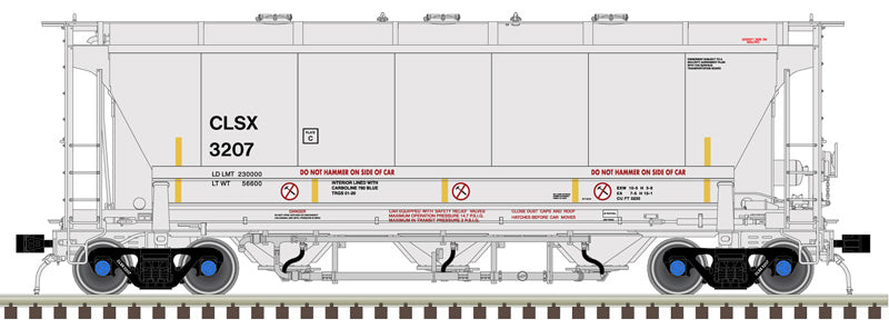 Atlas HO 20006851  - Trinity 3230 Covered Hopper Car "Cargill Salt" #3207 (CLSX)