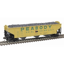 Atlas AHO-20006918 HO TMAN 70 TON 9 PANEL OPEN HOPPER PEABODY #6923