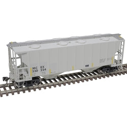 Atlas AHO-20007118 HO PORTEC 3000 COVERED HOPPER MIDWEST RAILCAR [MCEX] #330224