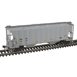 Atlas AHO-20007125 HO PORTEC 3000 COVERED HOPPER WINIFREDE RR [WNFR] #1091