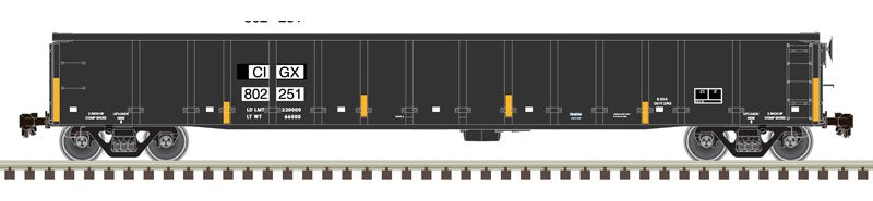 Atlas HO 20 007 422 - Master - Thrall Gondola Car "CIGX" (CIT Group) #802251