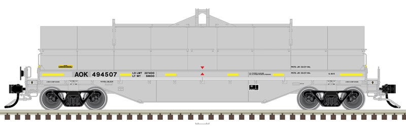 Atlas HO 20 007 445 - Master - 42' Coil Steel Car "AOK" (ex-CSXT) #494507