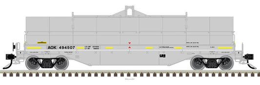 Atlas HO 20 007 445 - Master - 42' Coil Steel Car "AOK" (ex-CSXT) #494507