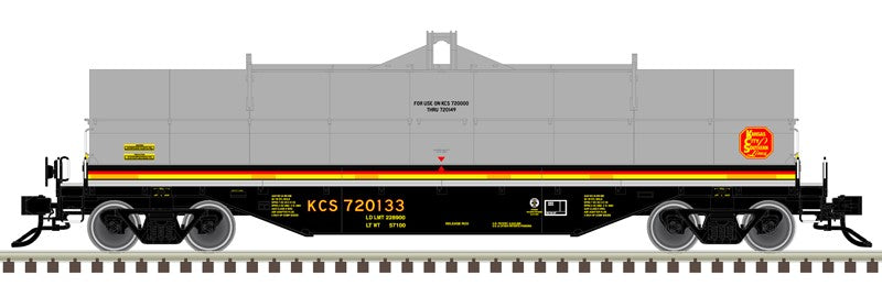 Atlas HO 20 007 465 - Master - 42' Coil Steel Car "Kansas City Southern" #720017