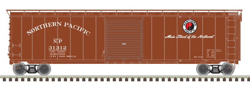 Atlas HO 20007523 - Master 50' Postwar Single Door Box Car - 'Northern Pacific ' - #31312