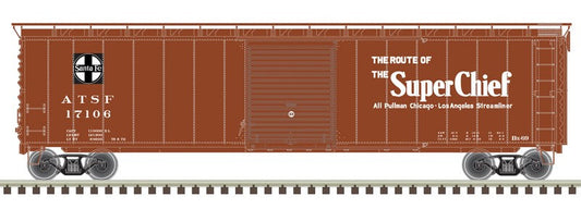 Atlas HO 20007525 - Master 50' Postwar Single Door Box Car - 'Santa Fe' - #17106