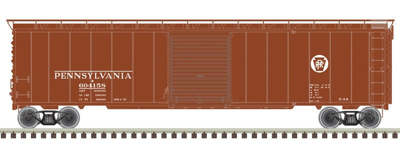 Atlas HO 20007527 - Master 50' Postwar Single Door Box Car - 'Pennsylvania' - #604835