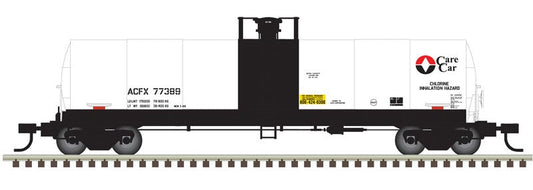 Atlas HO 20007563 - Master 17,360 Gallon Tank Car - 'ACFX (Olin Corp. Care Car)' - #77393