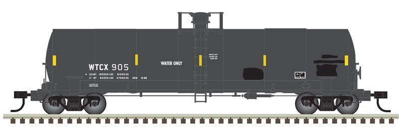 Atlas HO 20007572 - Master 17,360 Gallon Tank Car - 'WTCX (Weyerhaeuser)' - #909