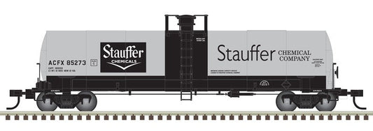 Atlas HO 20007574 - Master 17,360 Gallon Tank Car - 'ACFX (Stauffer Chemical)' - #85286