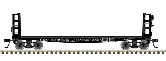 Atlas HO 20007577 - Master - General Steel Pulpwood Flat Car "Chesapeake & Ohio" #81862