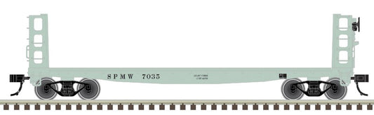 Atlas HO 20007582 - Master - General Steel Pulpwood Flat Car "Southern Pacific" #7035 (MoW)