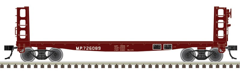 Atlas HO 20007584 - Master - General Steel Pulpwood Flat Car "Missouri Pacific" #726089