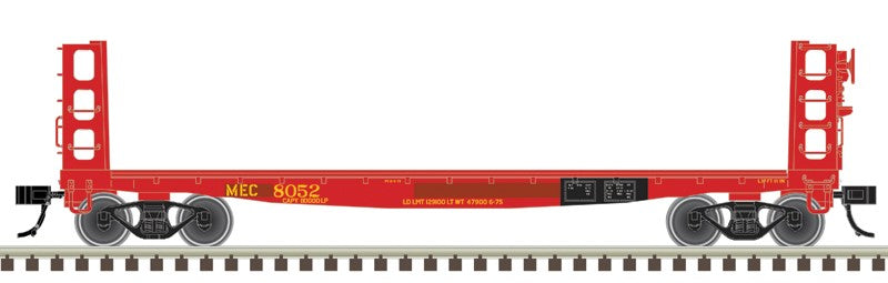 Atlas HO 20007586 - Master - General Steel Pulpwood Flat Car "Maine Central" #8050