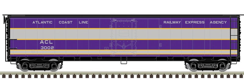 Atlas HO 20007639 - Master - REA Steel Express Reefer Car "Atlantic Coast Line" #3002 ("As Delivered")