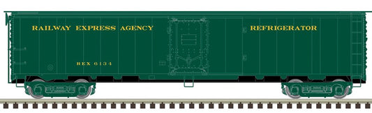 Atlas HO 20007642 - Master - REA Steel Express Reefer Car "REA" #6134 (Early 1950s Scheme)