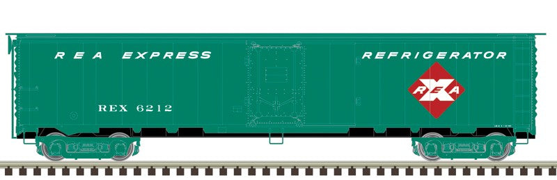 Atlas HO 20007647 - Master - REA Steel Express Reefer Car "REA" #6212 (Late 1960s Scheme)