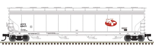 Atlas HO 20007670 - Master - 5800 Centerflow Covered Hopper Car "KT Clays" #68444