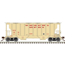 Atlas HO 20 007 702 - Master HO Protec 3000 Covered Hopper-Winchester & Western Road Number 1013