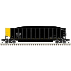 Atlas HO 20 007 724 - Trainman Aluminum Coal Gondola-Wisconsin Electric Power Co (WEPX) Road Number 2121