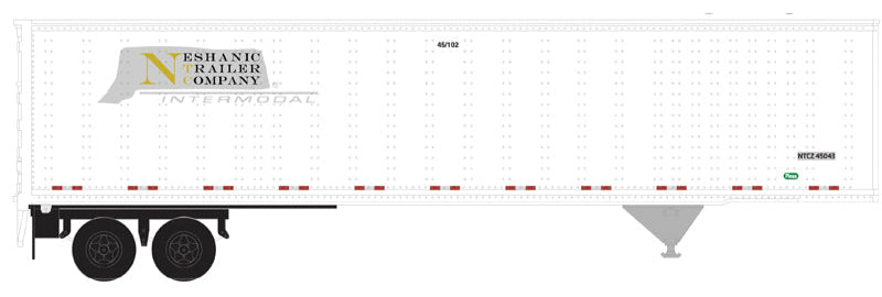 Atlas HO 20007838 - Master - 45' Pines Trailer "Neshanic Trailer Company" #45049