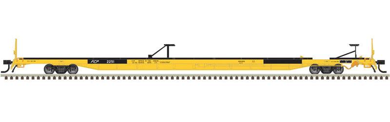 Atlas HO 20007864 - Master - 89'4" Flat Car "Ferrocarril del Pacifico" #2251 (FCP)