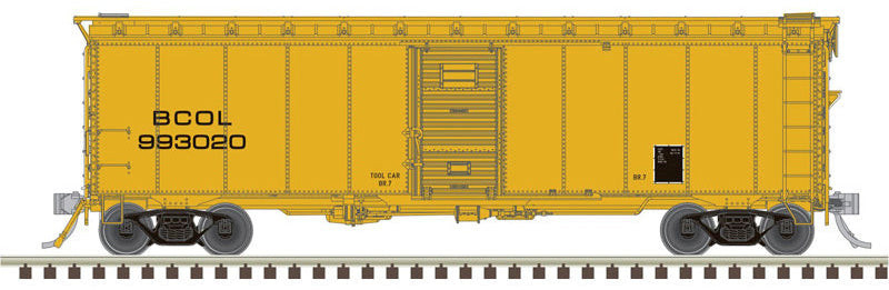 Atlas HO 20007909 - Master - Minibox Box Car "British Columbia" #993024 (BCOL MoW)